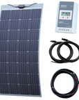 SolarPanel 160 Flex Kit | Semi-Flexible Fibreglass Solar Panel with Self-Adhesive Backing