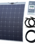 SolarPanel 240 Flex Kit | Semi-Flexible Fibreglass Solar Charging Kit