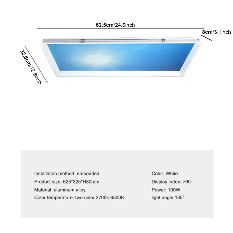Smart Artificial Sky Lamp | Clear Sky &amp; Sun Simulation